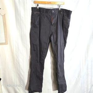 TOMMY HILFIGER MEN'S BLACK PANTS SIZE 40x30